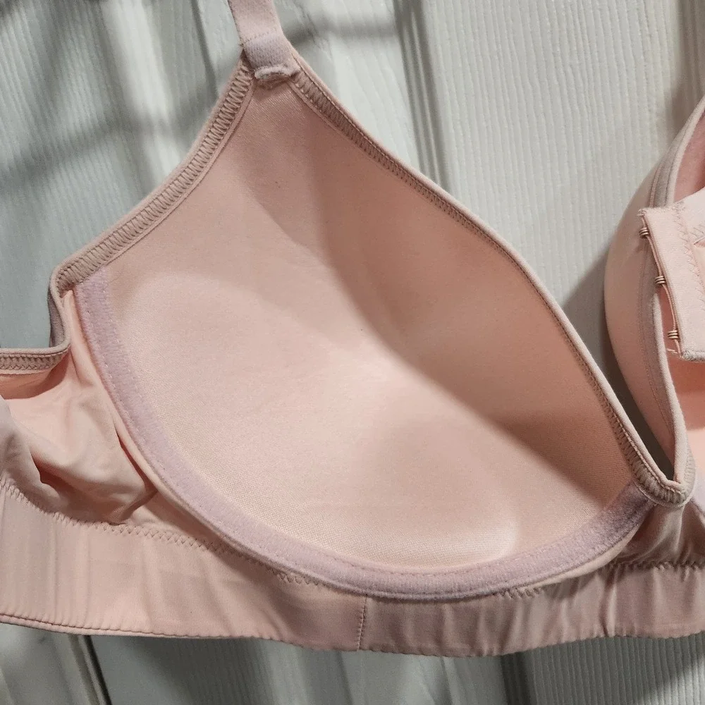 Honeydew 40C‎ Lightly Lined Wireless Bra Peach Smooth Stretch Everyday Comfort
